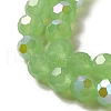 Imitation Jade Glass Beads Strands EGLA-A035-J6mm-L01-3