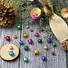 500Pcs 4 Styles Aluminum Bell Charms FIND-YW0004-03-5