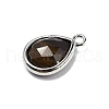 Natural Gemstone Faceted Pendants G-U019-05P-3