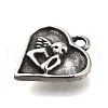Retro 304 Stainless Steel Charms STAS-L284-18AS-02-2