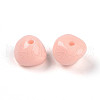 Opaque Acrylic Beads SACR-T017-33B-2