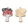 Autumn Theme Alloy Enamel Pendants FIND-I014-10LG-2