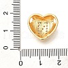 Rack Plating Brass Micro Pave Cubic Zirconia Pendants KK-I722-04G-N-3