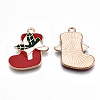 Alloy Enamel Pendants X-ENAM-Q442-038-RS-3