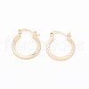 Brass Hoop Earrings EJEW-G268-01LG-1