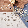 DIY Heart Earring Making Kit DIY-TA0005-40-5
