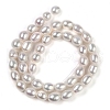 Natural Cultured Freshwater Pearl Beads Strands PEAR-U001-01A-3
