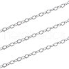 304 Stainless Steel Textured Cable Chains CHS-CJ0001-04P-4