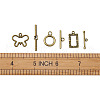 Tibetan Style Toggle Clasps TIBE-TA0001-21AB-8