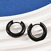 202 Stainless Steel Polishing Hoop Earrings EJEW-M106-02EB-02-3