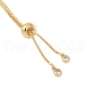Brass Necklaces NJEW-E089-02G-02-3