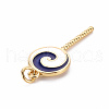 Brass Enamel Pendants KK-S362-033E-NR-3