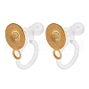 304 Stainless Steel Clip-on Earrings Findings STAS-B072-14G-1