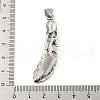 316 Surgical Stainless Steel Big Pendants STAS-E212-125AS-3