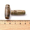 Tibetan Style dZi Beads TDZI-E004-02-4