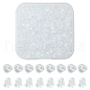 600Pcs Plastic Bell Ear Nuts FIND-FS0001-83-1