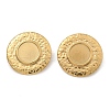 Ion Plating(IP) 304 Stainless Steel Stud Earrings for Women EJEW-M089-11G-4