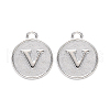 Alloy Pendant Cabochon Settings PALLOY-N156-01V-P-2