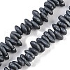 Electroplated Synthetic Non-magnetic Hematite Beads Strands G-G174-A01-01-1