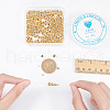 ARRICRAFT 360Pcs 5 Styles Brass Spacer Beads KK-AR0003-33-4