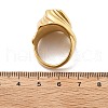 304 Stainless Steel Finger Rings RJEW-Q012-18G-5