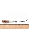 Natural Crushed Stone with Glass Bottle Decorations HJEW-Q003-01P-3