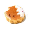 Paw Print Theme Opaque Resin Cabochon CRES-I040-02E-2