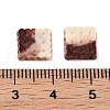 Luminous Resin Imitation Chocolate Decoden Cabochons RESI-K036-28A-01-3