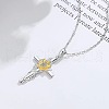 Sterling Silver Pendant Necklaces FS-WG25260-01-3