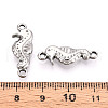 304 Stainless Steel Connector Cabochon Settings STAS-T065-41P-3