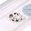 Transparent Resin Finger Rings for Women FS-WGB67A3-02-1