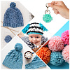 MAYJOYDIY US 13Pcs 13 Colors DIY Doll Craft Polyester Pom Pom Ball DIY-MA0006-36-5