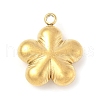 304 Stainless Steel Pendants STAS-R162-02G-01-1