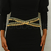 Bohemian Style Vintage Middle Eastern Iron Fringed Waist Shoulder Body Chains HK1465-4