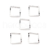 Brass Beads Frames KK-M288-01S-A-1