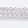 Tarnish Resistant 304 Stainless Steel Rolo Chains CHS-H013-07-A-1