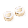 Brass Enamel Beads X-KK-F814-06G-1