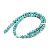 Natural Howlite Beads Strands X-G-L555-02-6mm-9