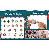 Yilisi 18Pcs 18 Style Christmas Bell & Tree & Sock & Snowman & Candy Cane Enamel Pin JEWB-YS0001-10-20