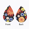 PU Leather Big Pendants X-FIND-T058-B01-1