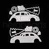 Car Carbon Steel Cutting Dies Stencils DIY-A008-18-2