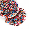 Baking Paint Glass Seed Beads SEED-N007-02G-1