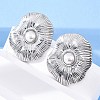 304 Stainless Steel Stud Earrings EJEW-B108-10P-3