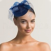 WADORN 3 Sets 3 Colors Mesh Veil Hair Bands MRMJ-WR0001-05-5