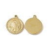 PVD Vacuum Plating 201 Stainless Steel Charms STAS-J401-VC617-1