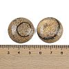 Natural Picture Jasper Cabochons G-H1596-FR-25mm-17-3
