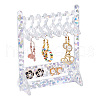   1 Set Transparent Acrylic Earring Display Stands EDIS-PH0001-29-8