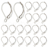 Beebeecraft 200Pcs 304 Stainless Steel Leverback Earring Findings STAS-BBC0004-15-1