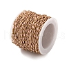 304 Stainless Steel Enamel Cable Chains CHS-R020-02G-08-3