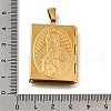 316 Stainless Steel Locket Pendants STAS-C123-03A-G-3